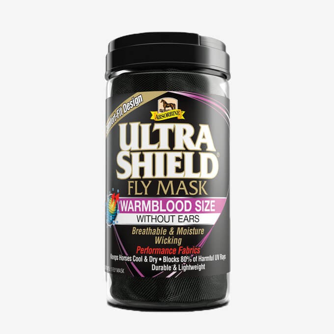 Fly mask "Ultrashield" sans oreilles ABSORBINE