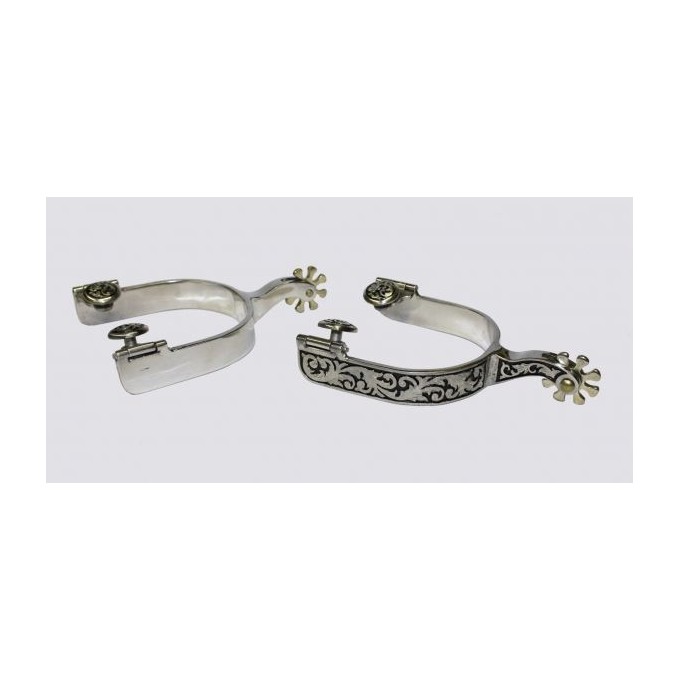 Eperons Show Black Silver