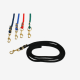 Longe en nylon avec mousqueton en laiton
