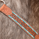 Ensemble Bride et Collier de chasse tooling leopard Schulz Equine