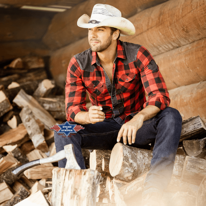 Chemise Homme Lumberjack Stars&Stripes