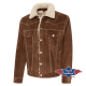 Veste Homme en daim Decker Stars&Stripes