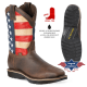 Bottes western-worker Stars&Stripes WB-65