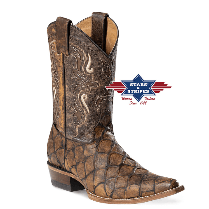 Bottes western homme Stars&Stripes WB-56