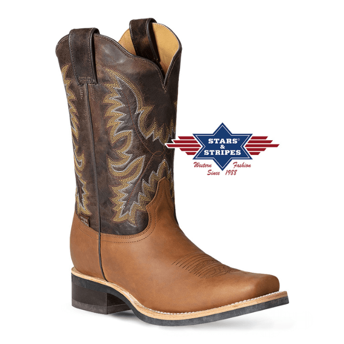 Bottes western homme Stars&Stripes WB-55