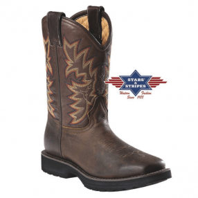 Bottes western de travail Stars&Stripes WB-63
