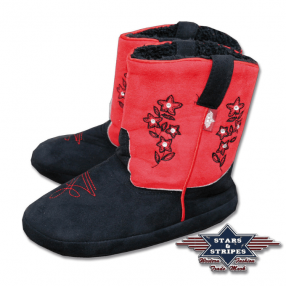 Bottes-Pantoufles western Stars&Stripes CUDDLY