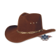 Chapeau western en feutre Kansas Stars&Stripes