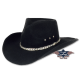 Chapeau western en feutre Kansas Stars&Stripes