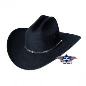 Chapeau western en feutre San Antonio Stars&Stripes