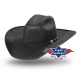 Chapeau western en feutre Larry Stars&Stripes