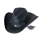 Chapeau western en cuir Outback Stars&Stripes