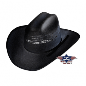 Chapeau western en paille Ashton Stars&Stripes
