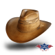 Chapeau western en paille Fresno Stars&Stripes