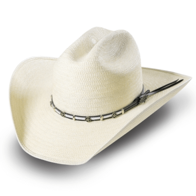 Chapeau western en paille Bridger Stars&Stripes