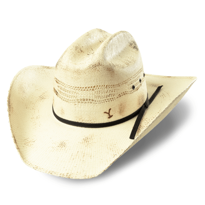 Chapeau western en paille Nash Stars&Stripes x Yellowstone