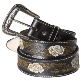 Ceinture western en cuir WG-103 Stars&StripesStripes