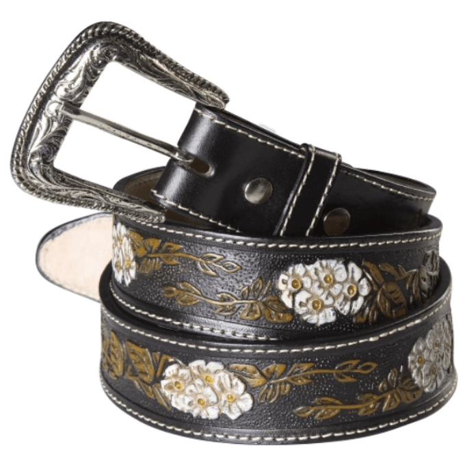 Ceinture western en cuir WG-103 Stars&StripesStripes