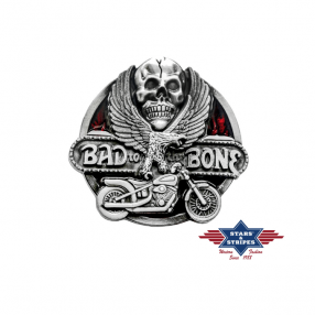 Boucle de ceinture western "Bad Bone" Stars&Stripes